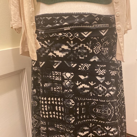 Tribal Maxi Skirt - Picture 5 of 6